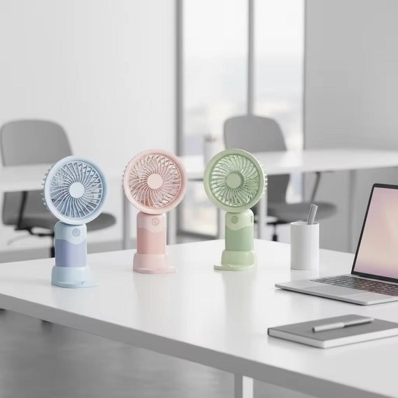 Ventilateur Portable Rechargeable avec support téléphone
