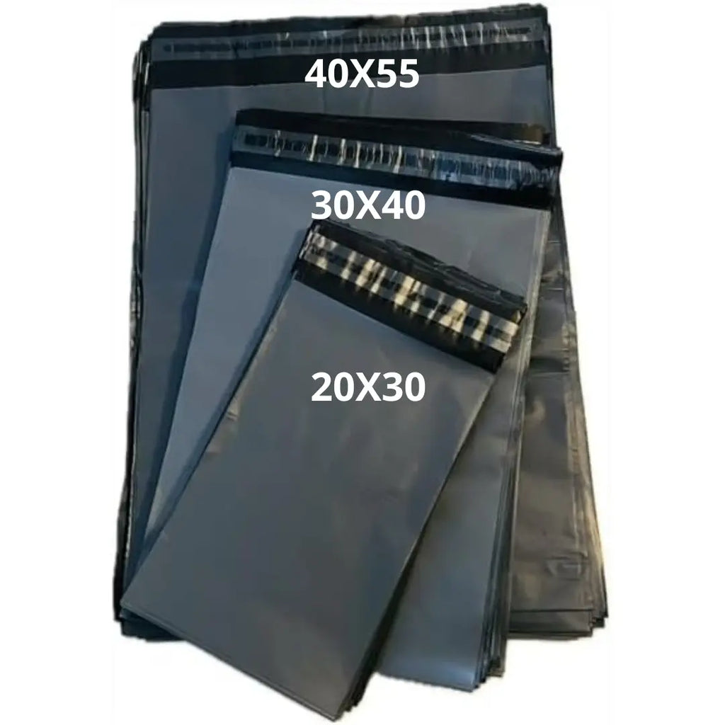 sacs d'expédition gris sans pochette