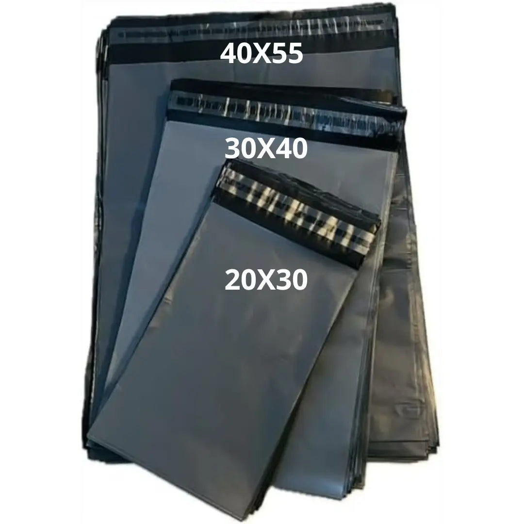 sacs d'expédition gris sans pochette